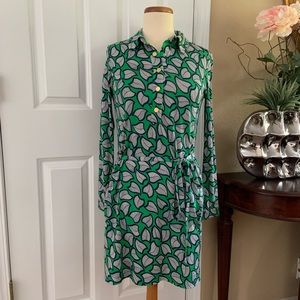 Diane Von Furstenberg Longs sleeve dress NEW 4